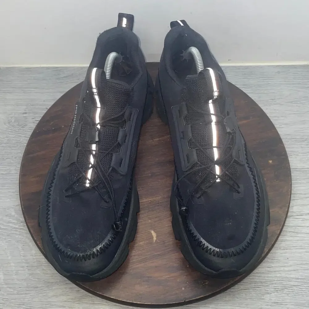 On Cloud Cloudaway Mens 12 Black Athletic Running Sneakers Shoes 3MD30450485